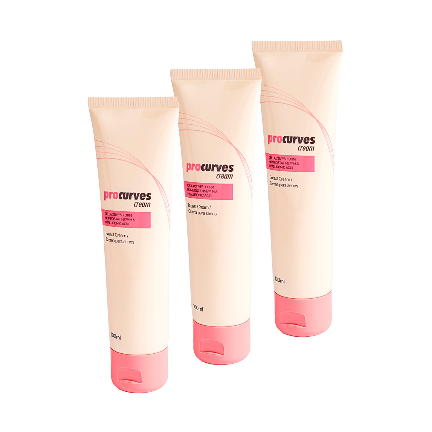 Procurves Cream, Crema para aumentar el tamaño del pecho naturalmente