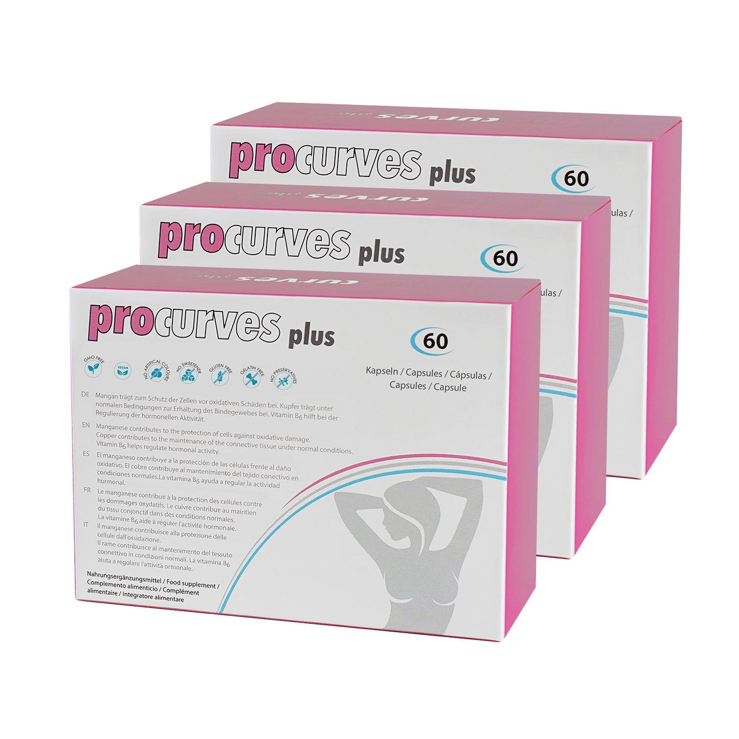 Procurves Plus, cápsulas para aumentar los senos