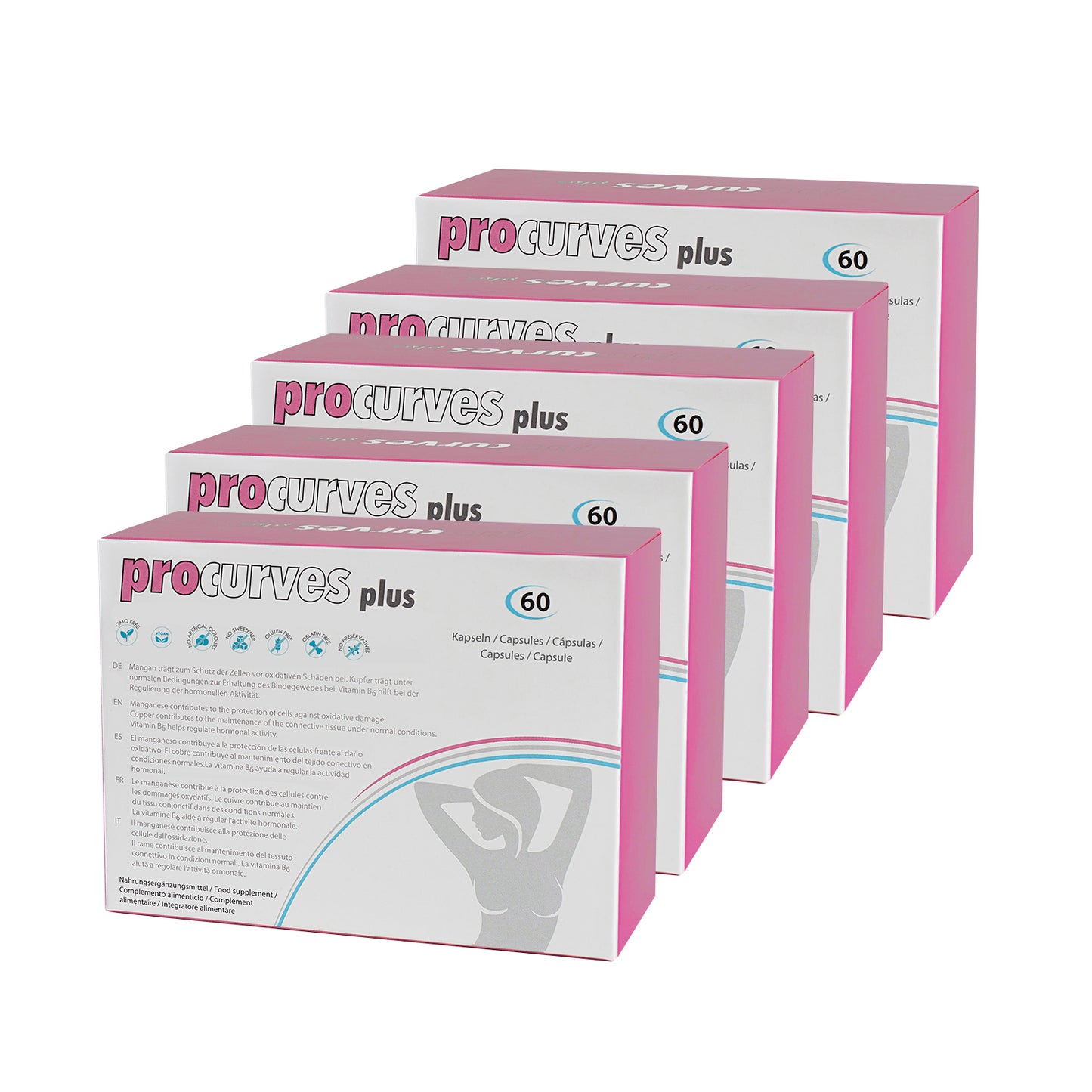 Procurves Plus, cápsulas para aumentar los senos