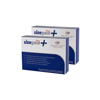 Nuevo Sizegain Plus, fórmula mejorada para aumentar la virilidad y potencia sexual.