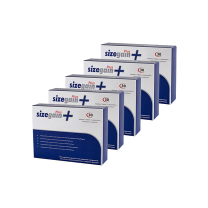 Nuevo Sizegain Plus, fórmula mejorada para aumentar la virilidad y potencia sexual.