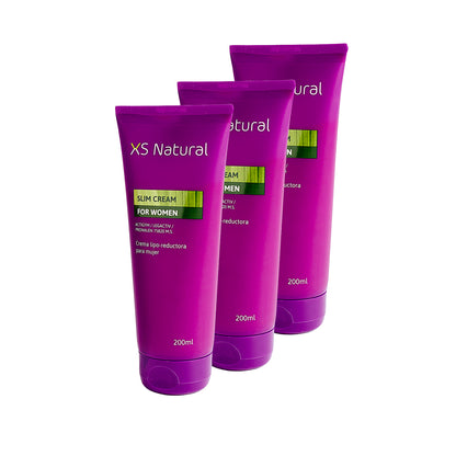 XS Natural, crema anticelulítica y reductora para mujer