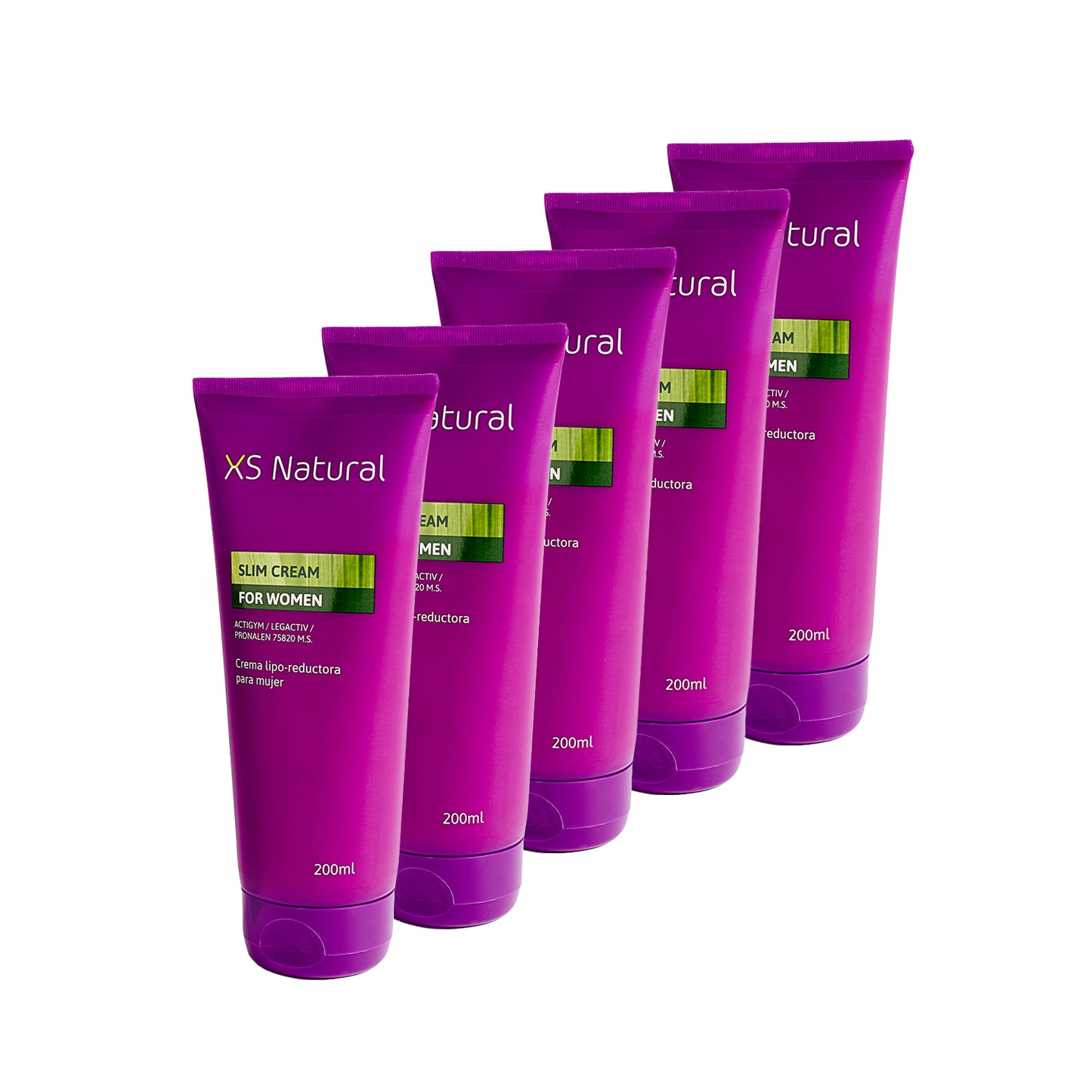 XS Natural, crema anticelulítica y reductora para mujer